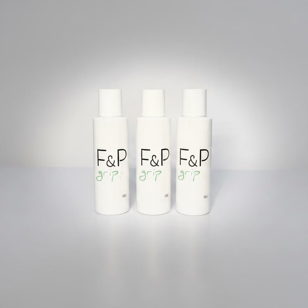 F&P Grip Gel deportivo 100ml hecho en España por VIVE POLE | Agarre Pole Dance
