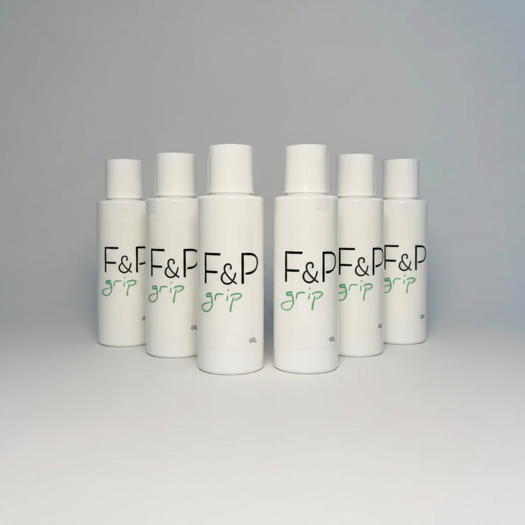 F&P Grip Gel 100ml hecho en España por VIVE POLE | Agarre Profesional